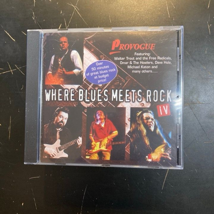 V/A - Where Blues Meets Rock IV CD (VG+/M-)